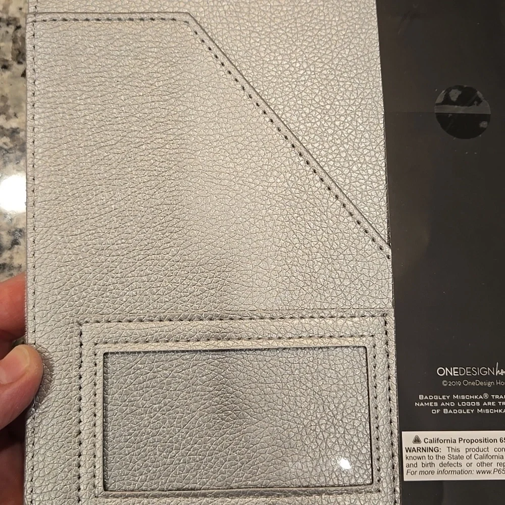 BADGLEY MISCHKA EMBELLISHED VELVET NOTEBOOK. 135 PAGES.